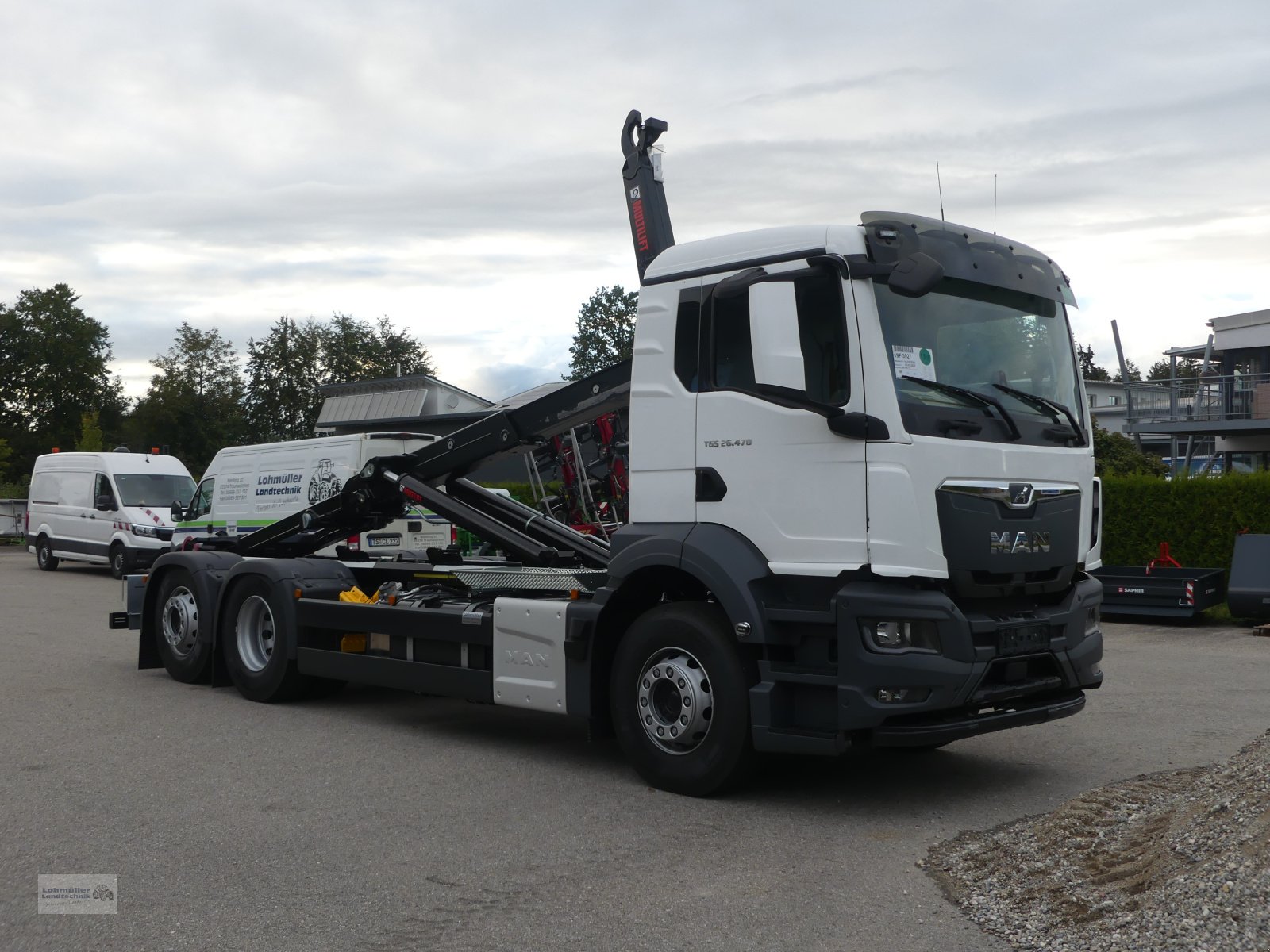 LKW del tipo MAN TGS26.470, Neumaschine en Traunreut (Imagen 3)