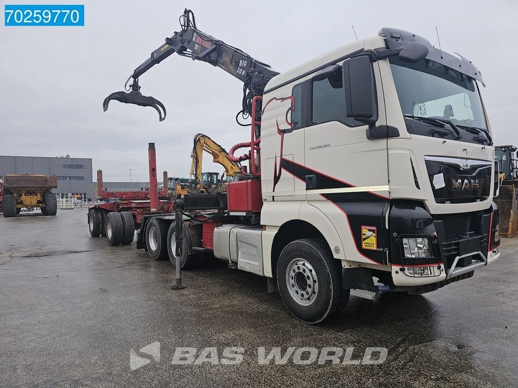 LKW des Typs MAN TGX 26.580 6X4 Jonsered 2490 HolzKran Retarder Hiab Crane Big-Ax, Gebrauchtmaschine in Veghel (Bild 3)