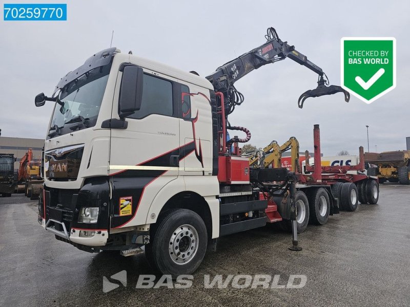 LKW του τύπου MAN TGX 26.580 6X4 Jonsered 2490 HolzKran Retarder Hiab Crane Big-Ax, Gebrauchtmaschine σε Veghel (Φωτογραφία 1)