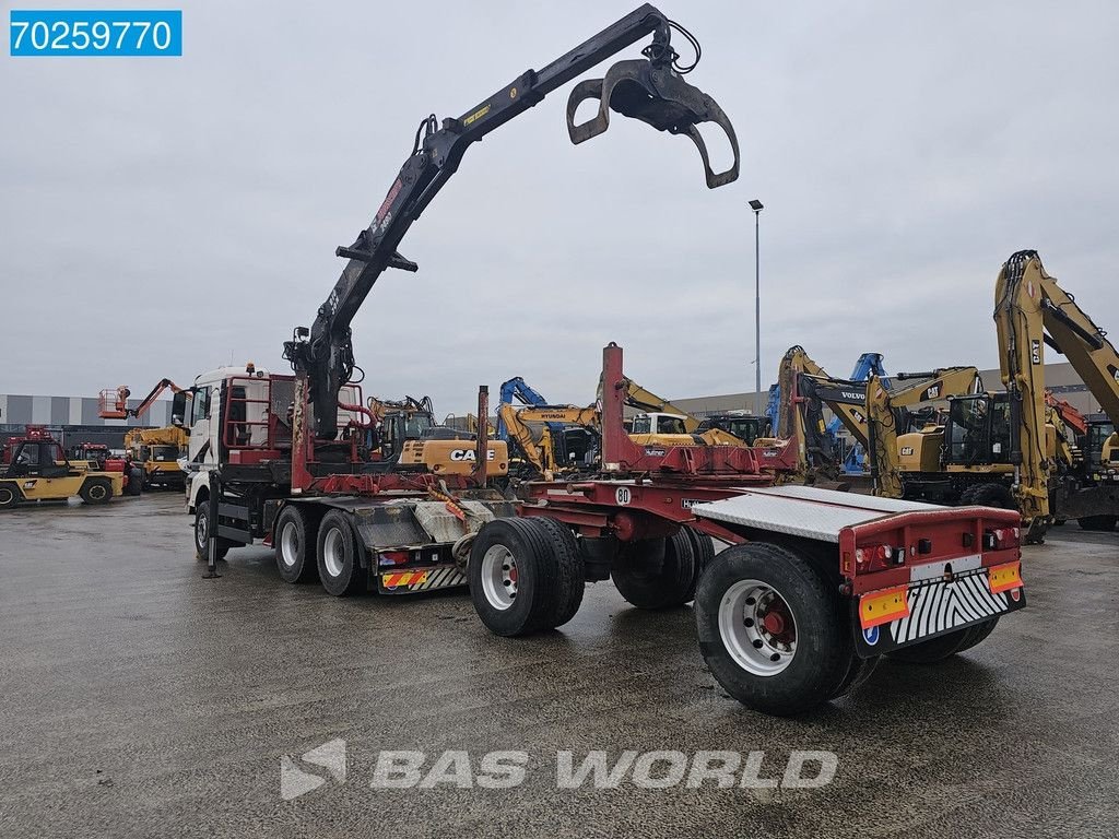 LKW van het type MAN TGX 26.580 6X4 Jonsered 2490 HolzKran Retarder Hiab Crane Big-Ax, Gebrauchtmaschine in Veghel (Foto 5)