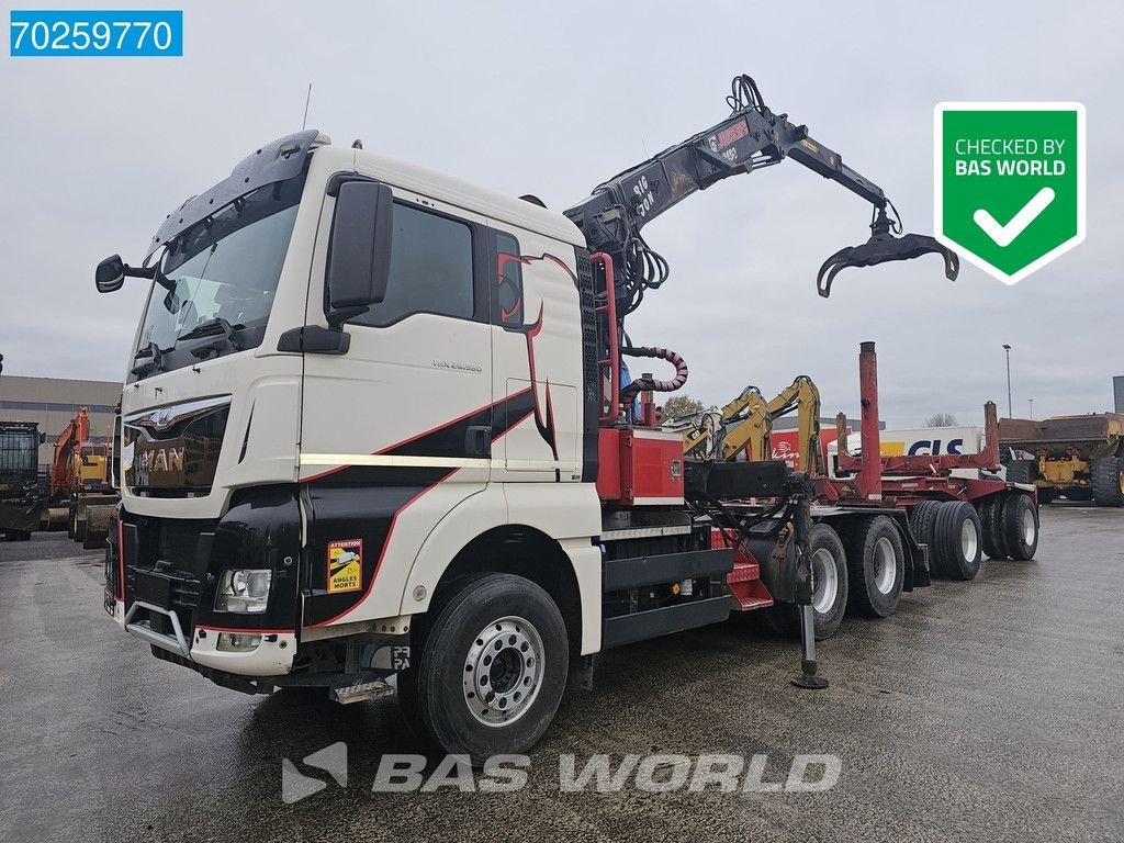 LKW van het type MAN TGX 26.580 6X4 Jonsered 2490 HolzKran Retarder Hiab Crane Big-Ax, Gebrauchtmaschine in Veghel (Foto 1)