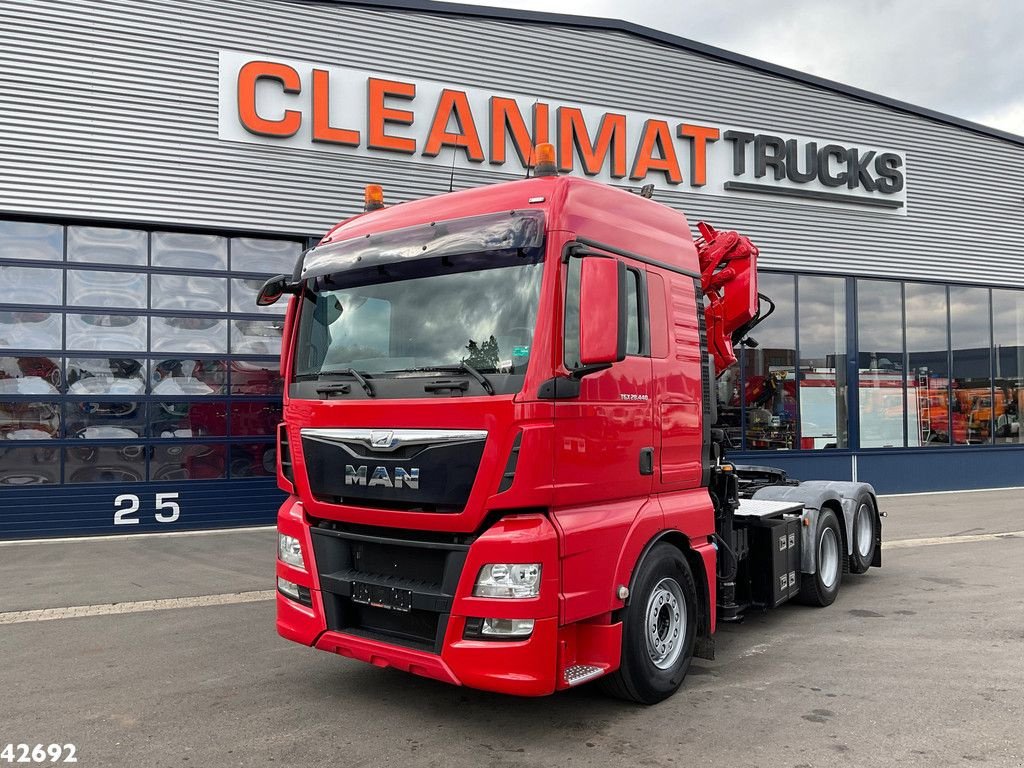 LKW от тип MAN TGX 28.440 Euro 6 Fassi 23 Tonmeter laadkraan + Fly-Jib, Gebrauchtmaschine в ANDELST (Снимка 2)