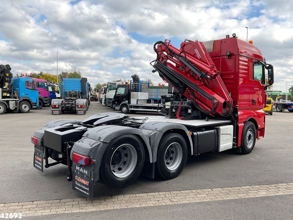 LKW от тип MAN TGX 28.440 Euro 6 Fassi 23 Tonmeter laadkraan + Fly-Jib, Gebrauchtmaschine в ANDELST (Снимка 5)