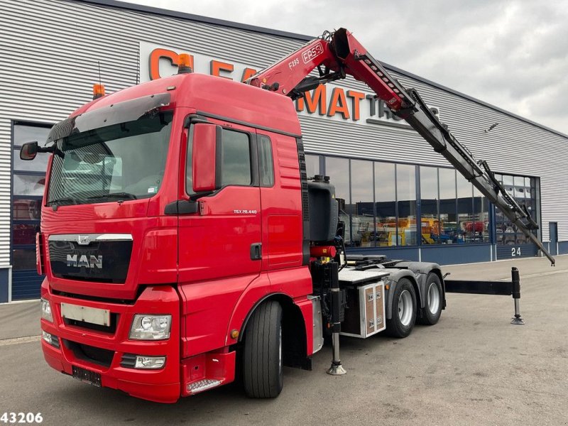 LKW tipa MAN TGX 28.440 Fassi 29 Tonmeter laadkraan, Gebrauchtmaschine u ANDELST