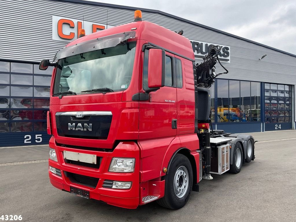 LKW du type MAN TGX 28.440 Fassi 29 Tonmeter laadkraan, Gebrauchtmaschine en ANDELST (Photo 7)