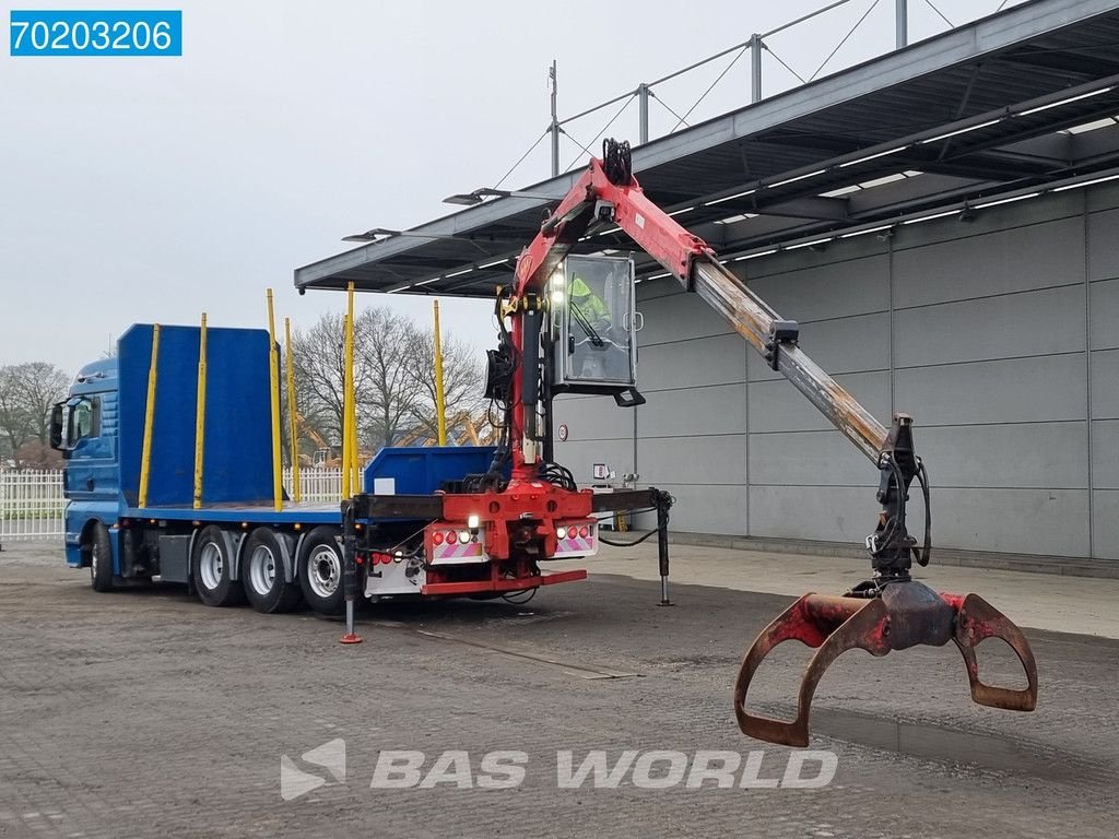 LKW du type MAN TGX 35.540 8X4 Palfinger Epsilon E110Z96 Z-Crane Holztransport E, Gebrauchtmaschine en Veghel (Photo 5)