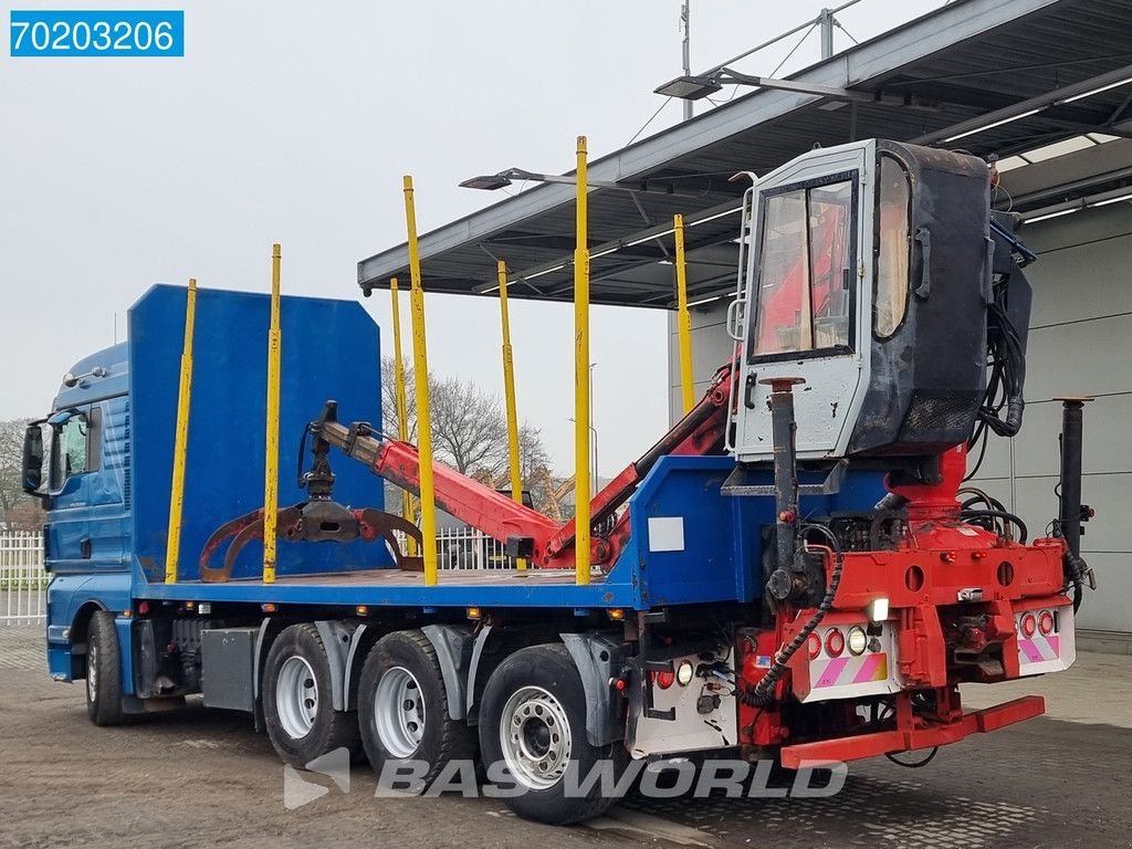 LKW du type MAN TGX 35.540 8X4 Palfinger Epsilon E110Z96 Z-Crane Holztransport E, Gebrauchtmaschine en Veghel (Photo 11)