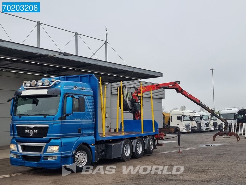 LKW tipa MAN TGX 35.540 8X4 Palfinger Epsilon E110Z96 Z-Crane Holztransport E, Gebrauchtmaschine u Veghel (Slika 2)