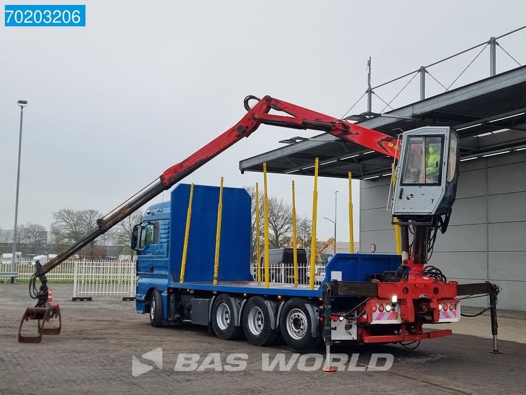 LKW tip MAN TGX 35.540 8X4 Palfinger Epsilon E110Z96 Z-Crane Holztransport E, Gebrauchtmaschine in Veghel (Poză 3)