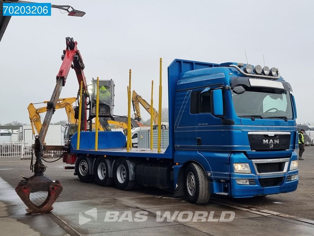 LKW tip MAN TGX 35.540 8X4 Palfinger Epsilon E110Z96 Z-Crane Holztransport E, Gebrauchtmaschine in Veghel (Poză 9)