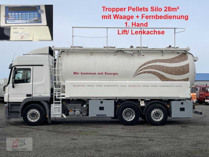 LKW des Typs Mercedes-Benz Actros 2544 Silo Holz Pellets 28m³ inkl. Waage, Gebrauchtmaschine in Sottrum (Bild 1)