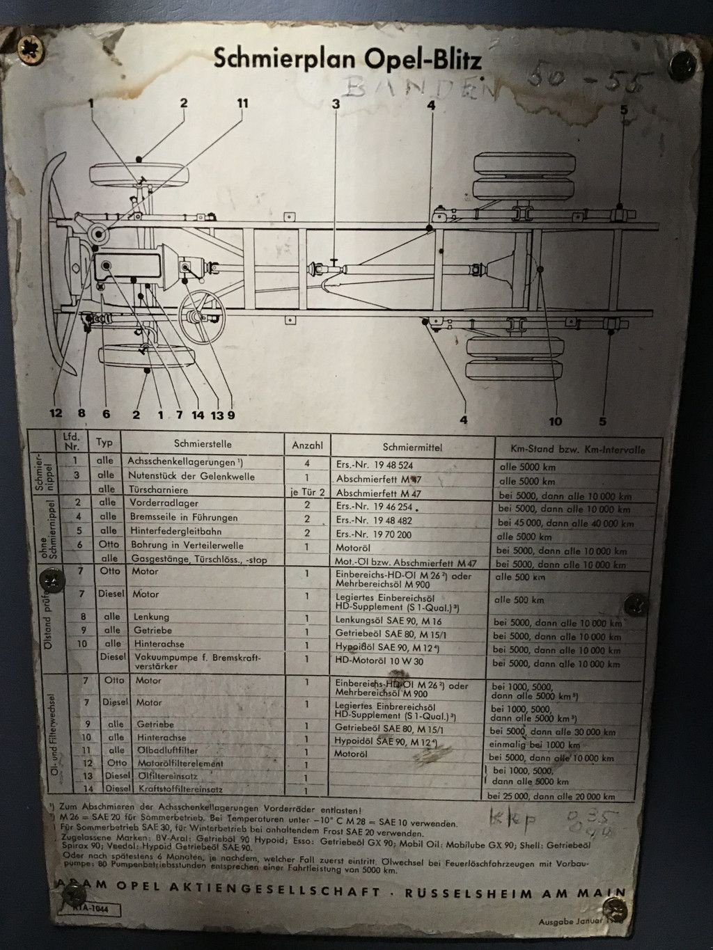 LKW a típus Opel BLITZ 300-6H, Gebrauchtmaschine ekkor: ANDELST (Kép 11)