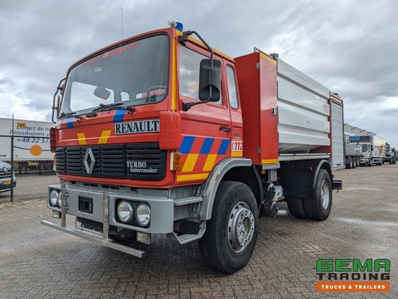 LKW от тип Renault BA 02 F2B Fire Truck - Godiva GVA2700 Pump - Tank 8000L - Pump W, Gebrauchtmaschine в Oud Gastel (Снимка 1)