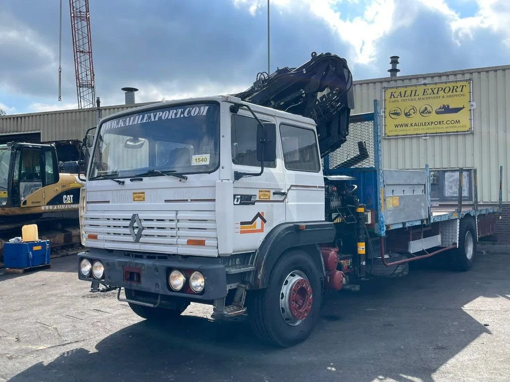 LKW a típus Renault G230 Hiab Crane 125 Full Spring Big Axle Good condition, Gebrauchtmaschine ekkor: 'S-Hertogenbosch (Kép 1)