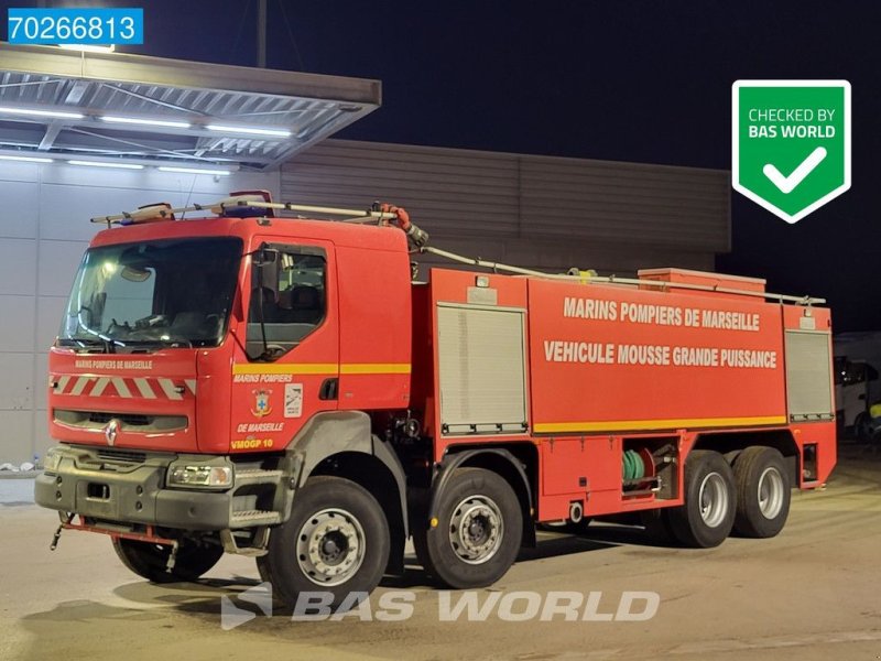 LKW του τύπου Renault Kerax 400 8X4 Feuerwehr Telma 12000L Manual Steelsuspension Euro, Gebrauchtmaschine σε Veghel (Φωτογραφία 1)