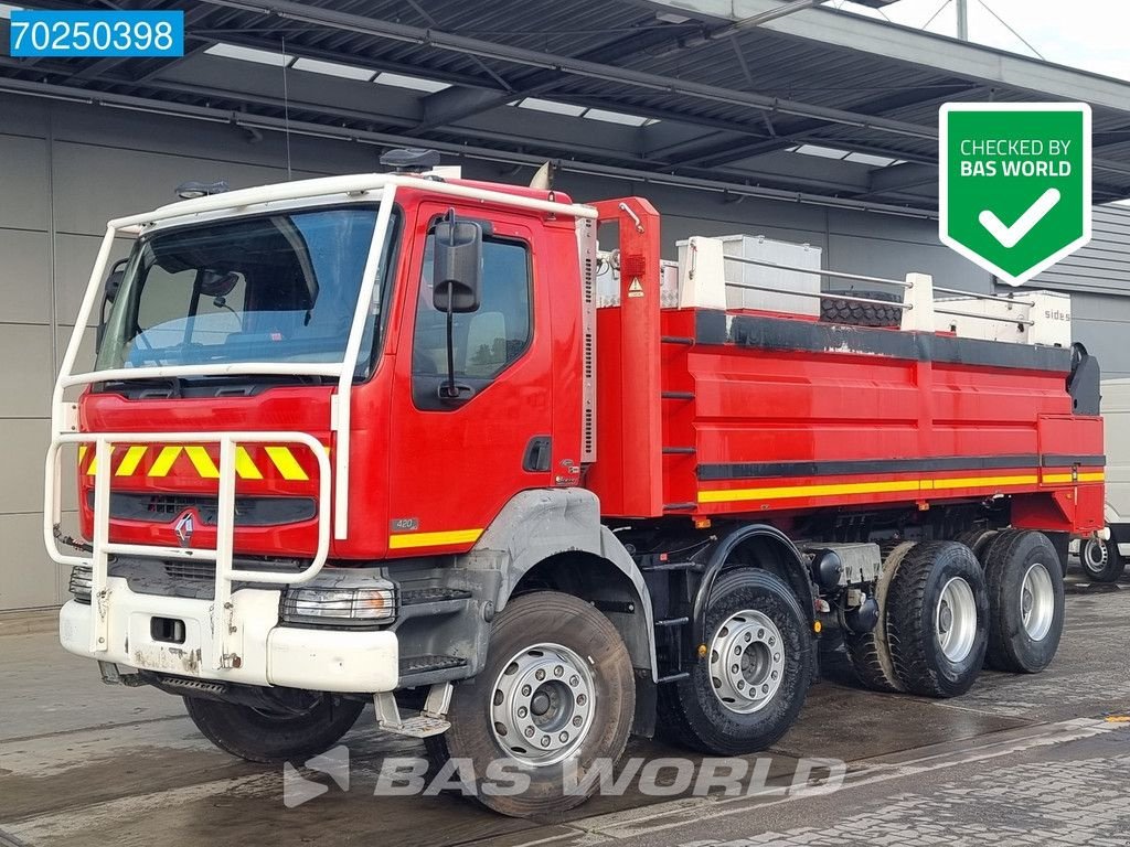 LKW of the type Renault Kerax 420 8X4 SIDES 14.500ltr Fire truck Manual Retarder Euro 3, Gebrauchtmaschine in Veghel (Picture 1)