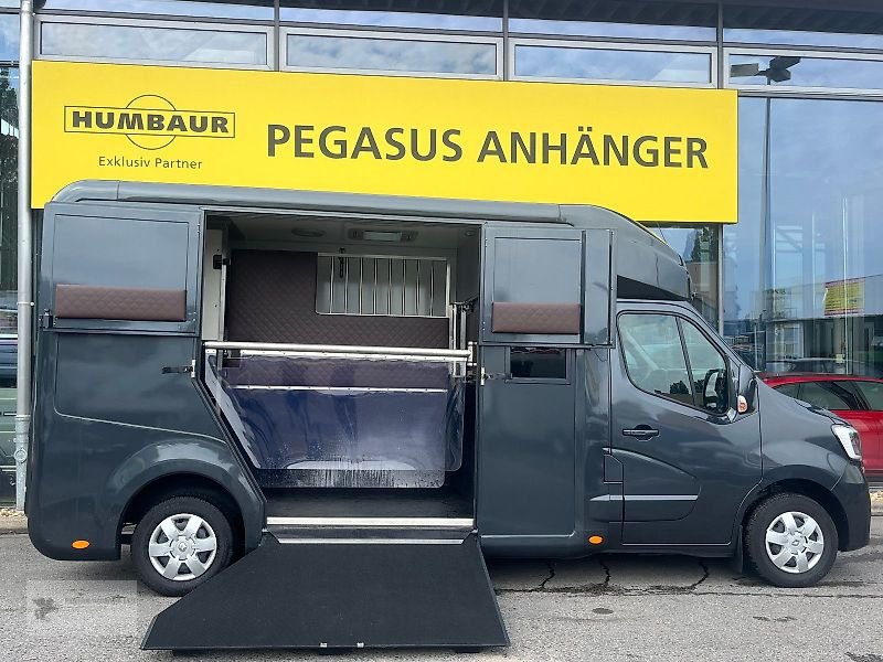 LKW Türe ait Renault Master Interhorse 2 Pferdetransporter 5- Sitzer, Gebrauchtmaschine içinde Gevelsberg (resim 5)