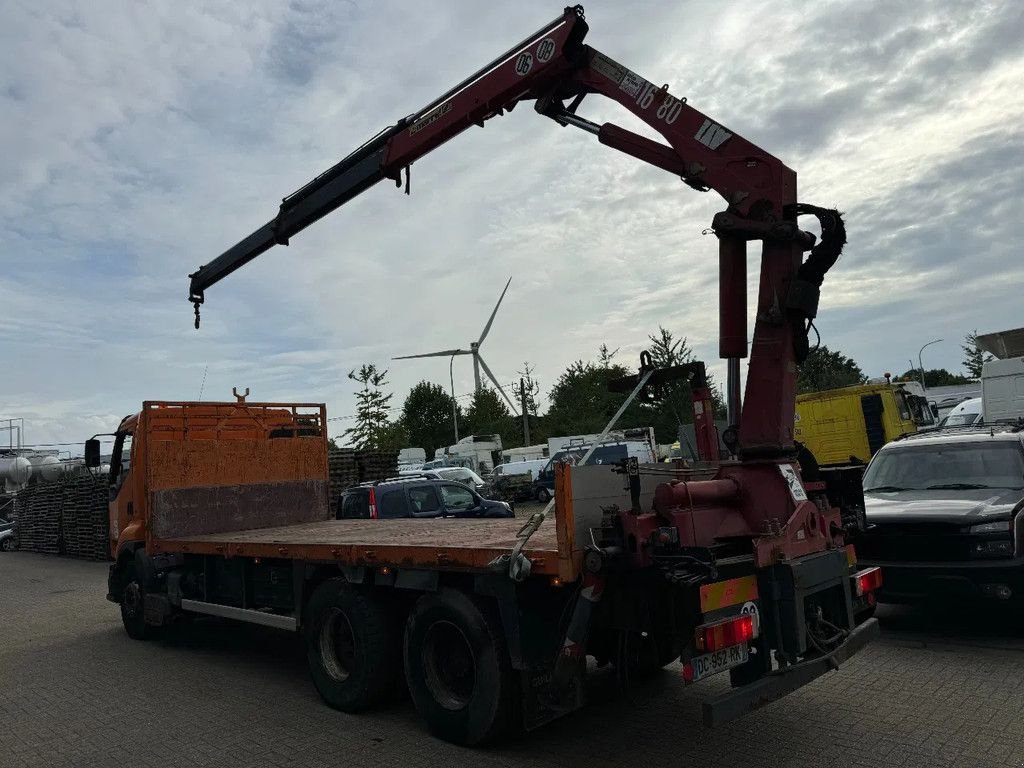 LKW typu Renault Premium 420 **FLATBED + HMF CRANE**, Gebrauchtmaschine w Kessel (Zdjęcie 7)