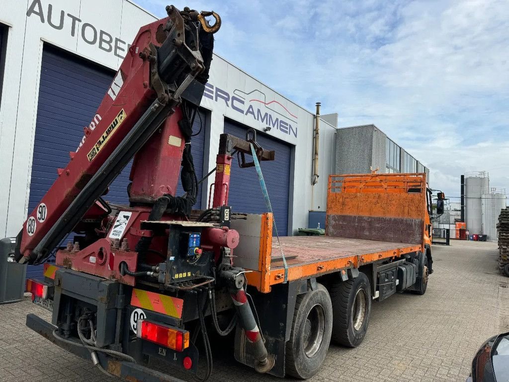 LKW of the type Renault Premium 420 **FLATBED + HMF CRANE**, Gebrauchtmaschine in Kessel (Picture 8)