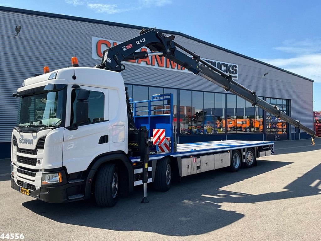 LKW typu Scania G 450 8x2 Euro 6 Hiab 42 Tonmeter laadkraan, Gebrauchtmaschine v ANDELST (Obrázok 1)