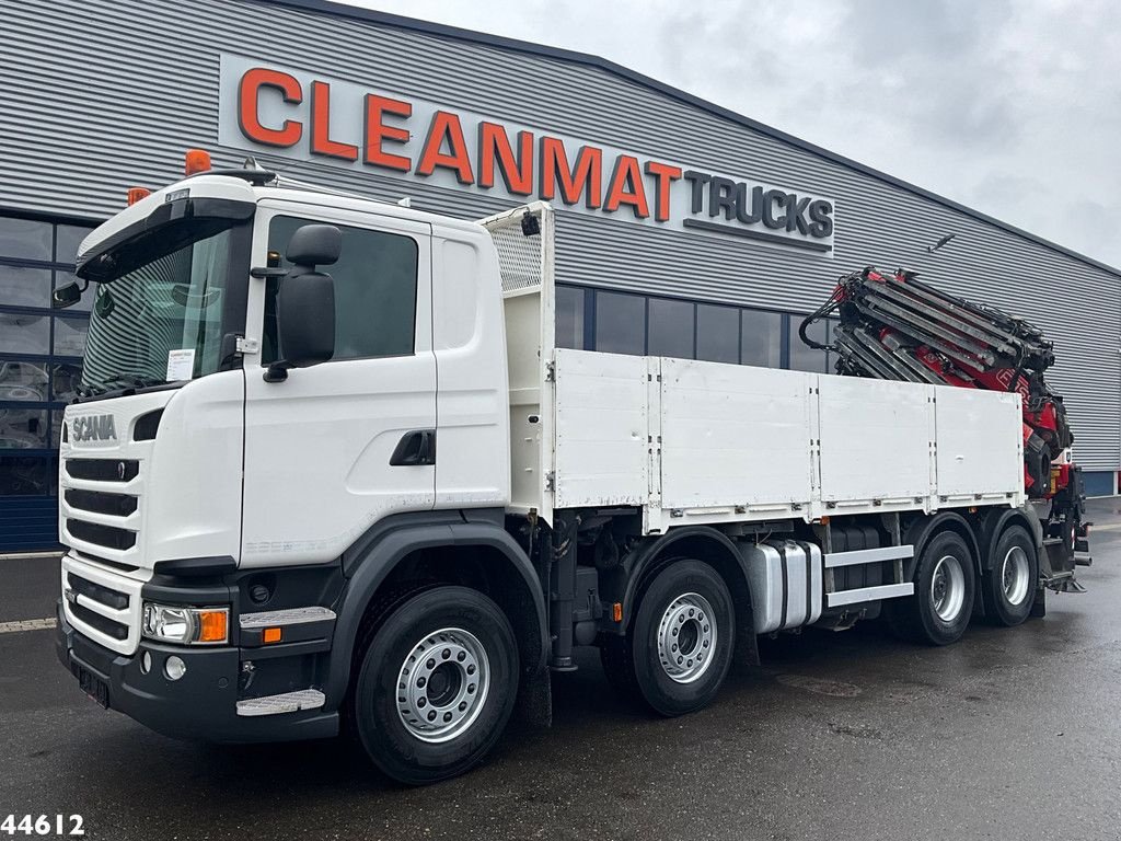 LKW от тип Scania G 450 8x4 Euro 6 Fassi 66 Tonmeter laadkraan + Fly-jib Just 176., Gebrauchtmaschine в ANDELST (Снимка 2)