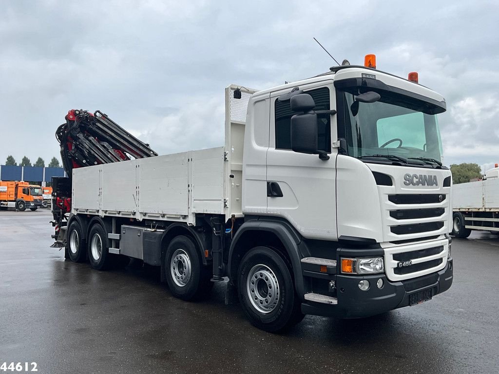 LKW a típus Scania G 450 8x4 Euro 6 Fassi 66 Tonmeter laadkraan + Fly-jib Just 176., Gebrauchtmaschine ekkor: ANDELST (Kép 4)