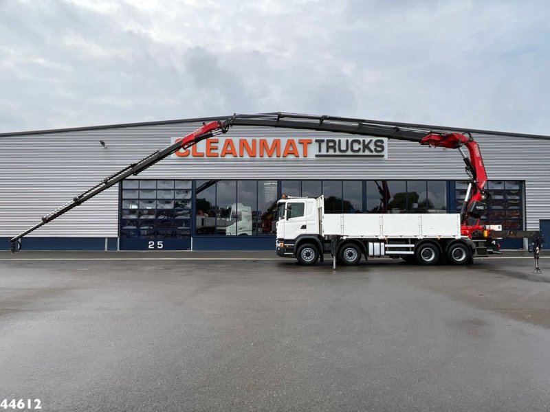 LKW of the type Scania G 450 8x4 Euro 6 Fassi 66 Tonmeter laadkraan + Fly-jib Just 176., Gebrauchtmaschine in ANDELST (Picture 1)