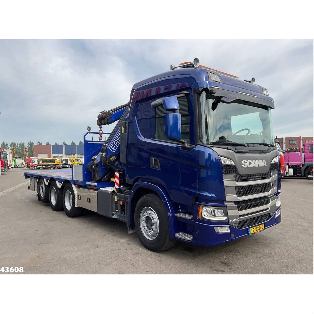 LKW tip Scania G 450 8x4 Fassi 45 Tonmeter laadkraan + Fly-Jib Just 151.350 km!, Gebrauchtmaschine in ANDELST (Poză 3)