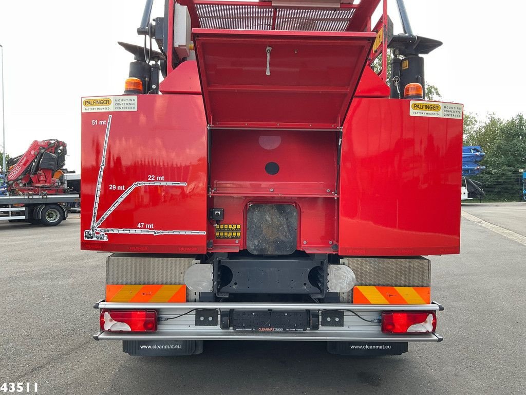 LKW van het type Scania G 450 8x4 Full Steel Palfinger 200 Tonmeter laadkraan + Fly-Jib, Gebrauchtmaschine in ANDELST (Foto 8)