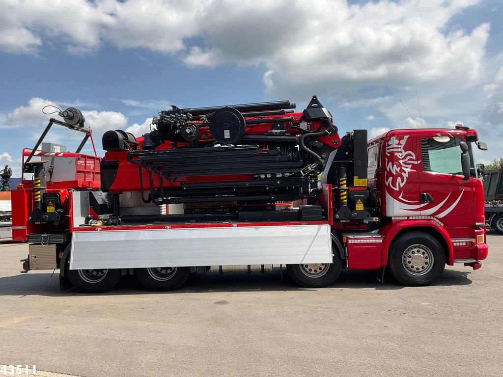 LKW tip Scania G 450 8x4 Full Steel Palfinger 200 Tonmeter laadkraan + Fly-Jib, Gebrauchtmaschine in ANDELST (Poză 11)