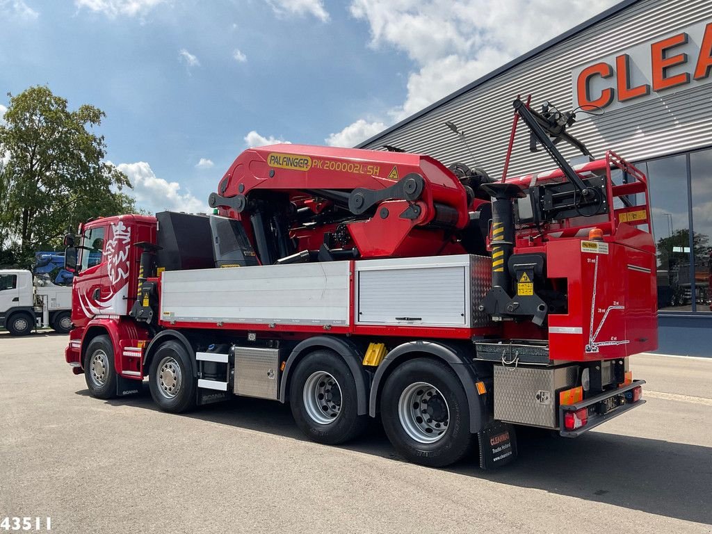 LKW a típus Scania G 450 8x4 Full Steel Palfinger 200 Tonmeter laadkraan + Fly-Jib, Gebrauchtmaschine ekkor: ANDELST (Kép 7)