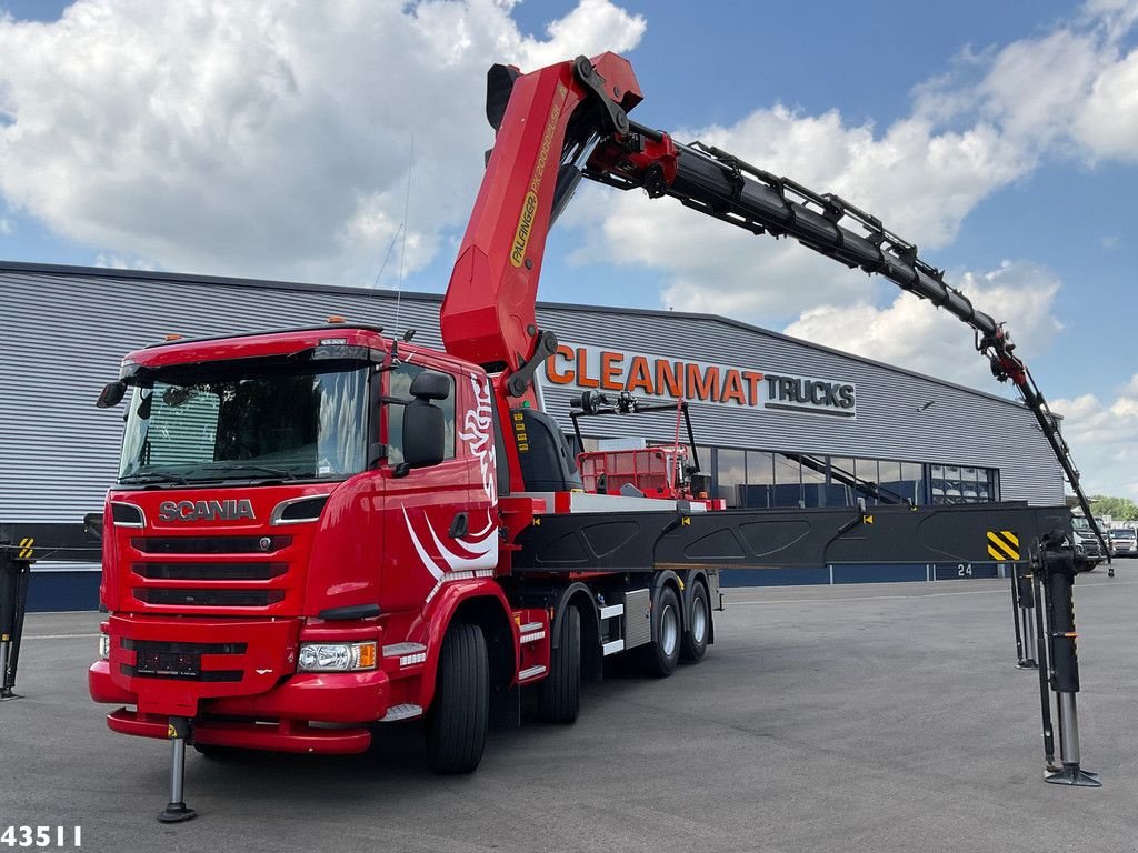 LKW типа Scania G 450 8x4 Full Steel Palfinger 200 Tonmeter laadkraan + Fly-Jib, Gebrauchtmaschine в ANDELST (Фотография 2)