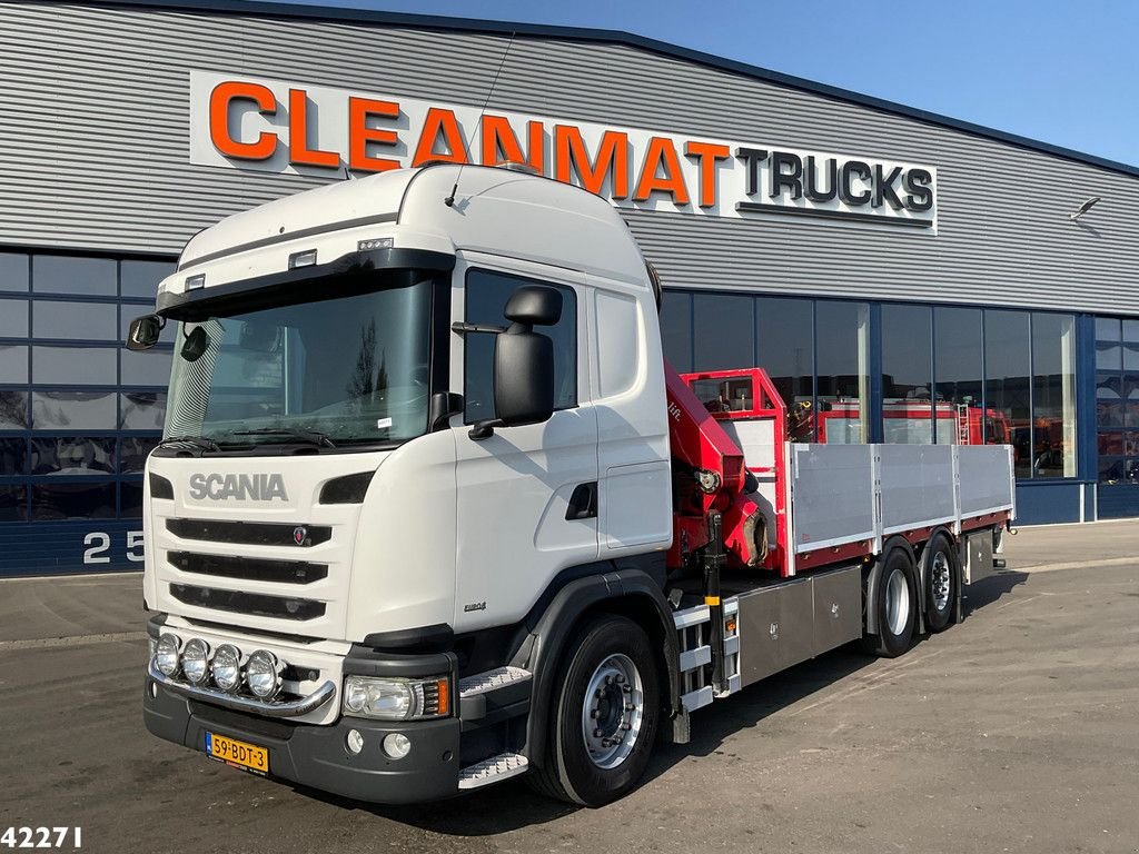 LKW Türe ait Scania G 490 Euro 6 HMF 26 ton/meter laadkraan, Gebrauchtmaschine içinde ANDELST (resim 8)