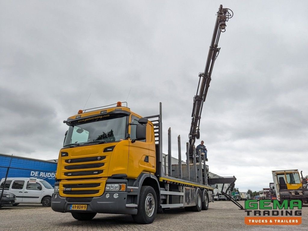 LKW Türe ait Scania G450 6x2 /4 Sleepcab Euro6 - Kennis R-24/87 ROLLER - HH-Vloer -, Gebrauchtmaschine içinde Oud Gastel (resim 1)