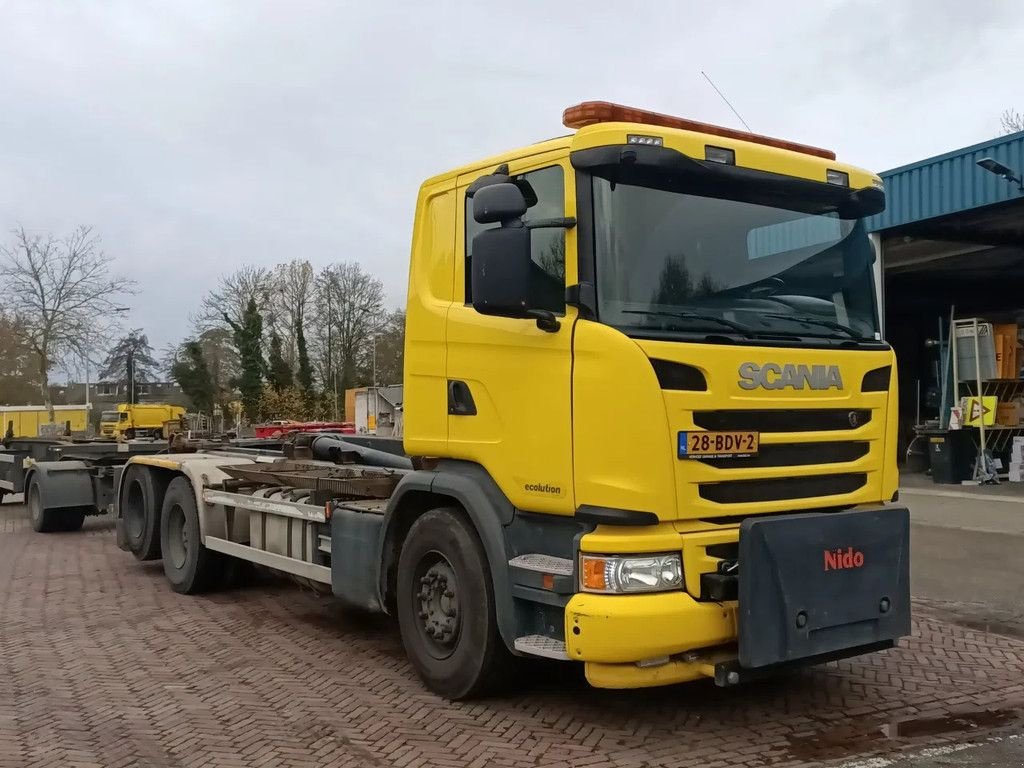 LKW of the type Scania G450 met haakarm Hiab 21T, Gebrauchtmaschine in Groningen (Picture 9)