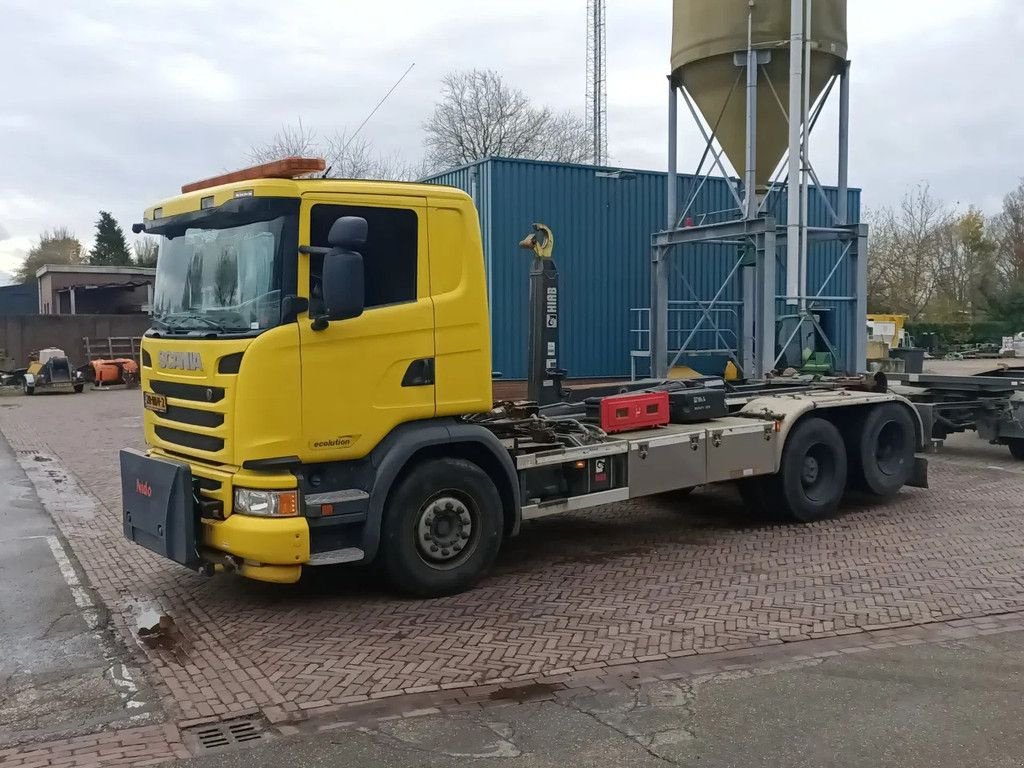 LKW of the type Scania G450 met haakarm Hiab 21T, Gebrauchtmaschine in Groningen (Picture 4)