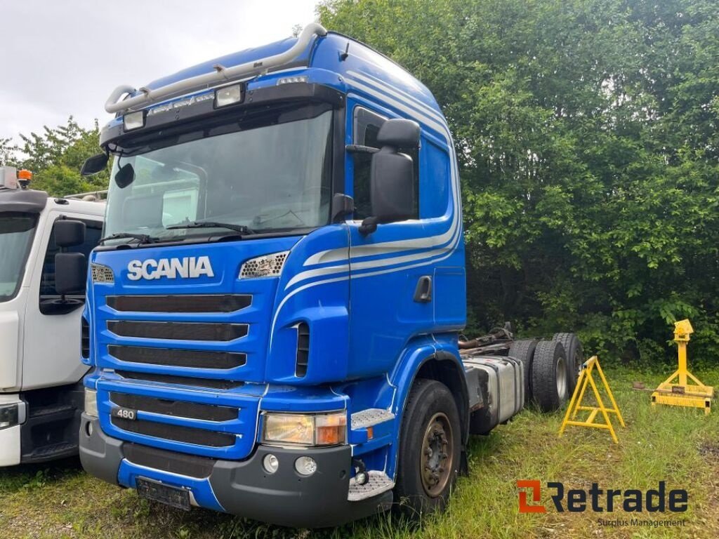 LKW του τύπου Scania G480 6X2 CHASSIS, Gebrauchtmaschine σε Rødovre (Φωτογραφία 1)