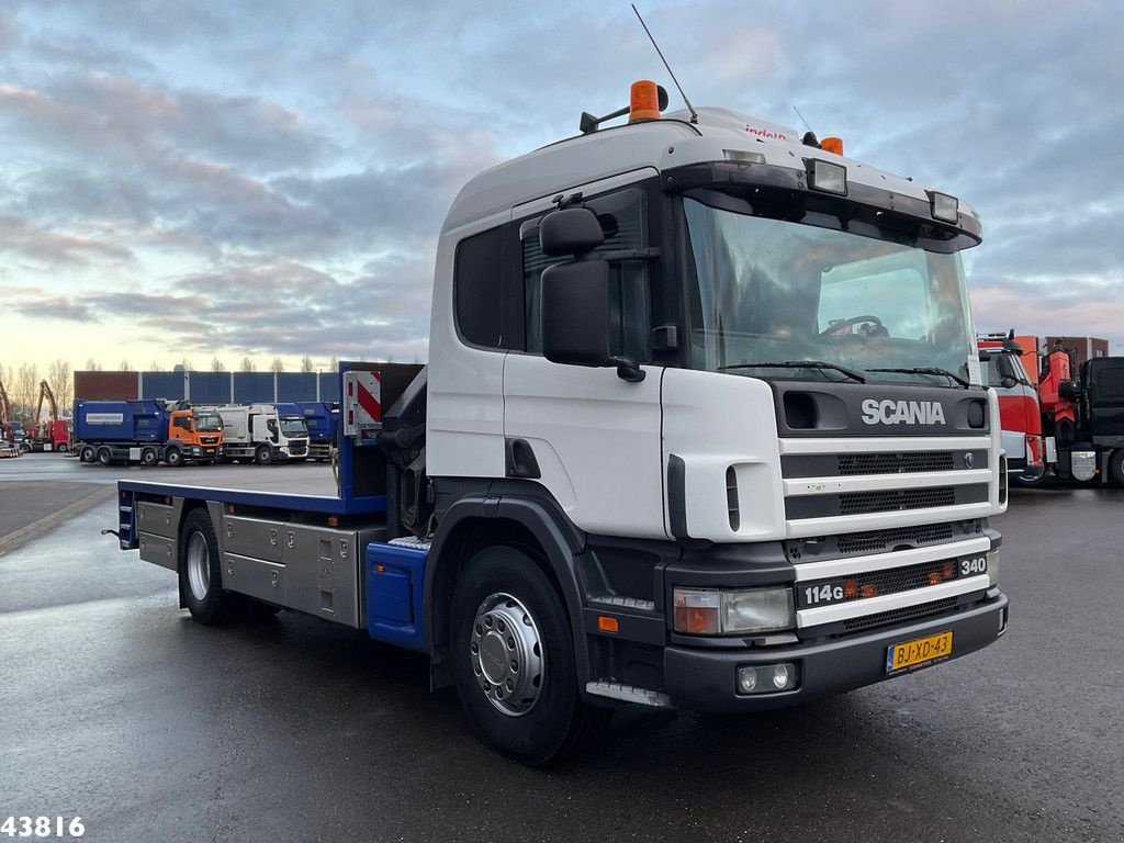 LKW типа Scania P 114.340 Manual Retarder Palfinger 9,5 Tonmeter laadkraan, Gebrauchtmaschine в ANDELST (Фотография 3)