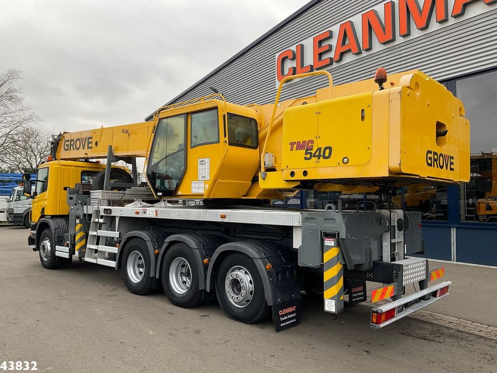 LKW des Typs Scania P 380 8x4 Grove 40 TON + Fly-Jib Just 31.682 km!, Gebrauchtmaschine in ANDELST (Bild 4)