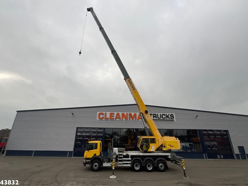 LKW Türe ait Scania P 380 8x4 Grove 40 TON + Fly-Jib Just 31.682 km!, Gebrauchtmaschine içinde ANDELST (resim 2)