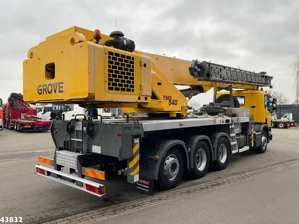 LKW van het type Scania P 380 8x4 Grove 40 TON + Fly-Jib Just 31.682 km!, Gebrauchtmaschine in ANDELST (Foto 5)