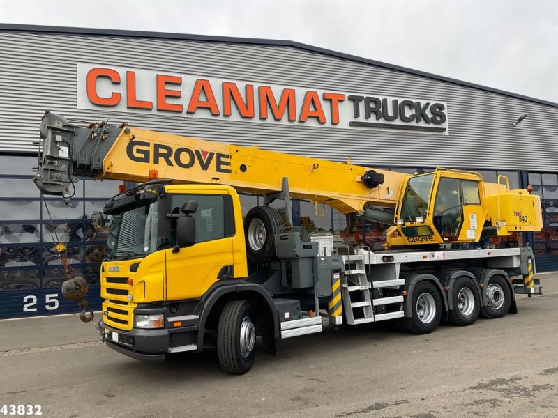 LKW of the type Scania P 380 8x4 Grove 40 TON + Fly-Jib Just 31.682 km!, Gebrauchtmaschine in ANDELST (Picture 1)