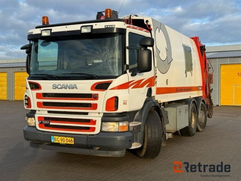 LKW del tipo Scania P320 med NTM komprimator, Gebrauchtmaschine In Rødovre (Immagine 1)