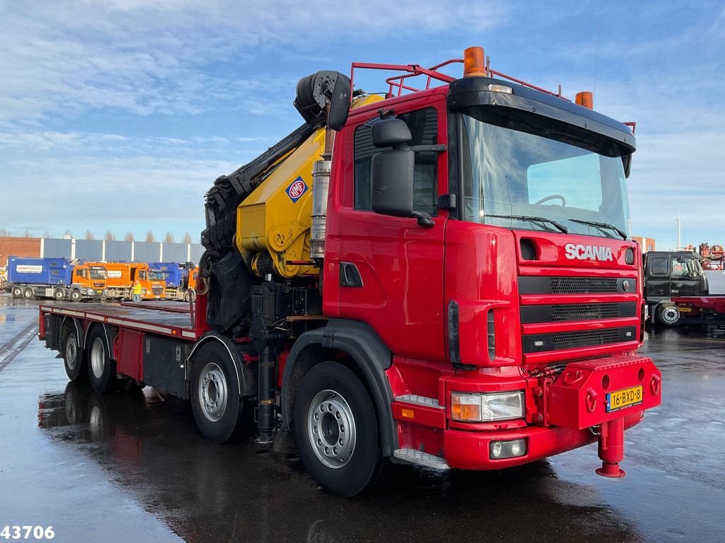 LKW typu Scania R 124.420 HMF 80 Tonmeter laadkraan + Fly-Jib, Gebrauchtmaschine v ANDELST (Obrázok 3)