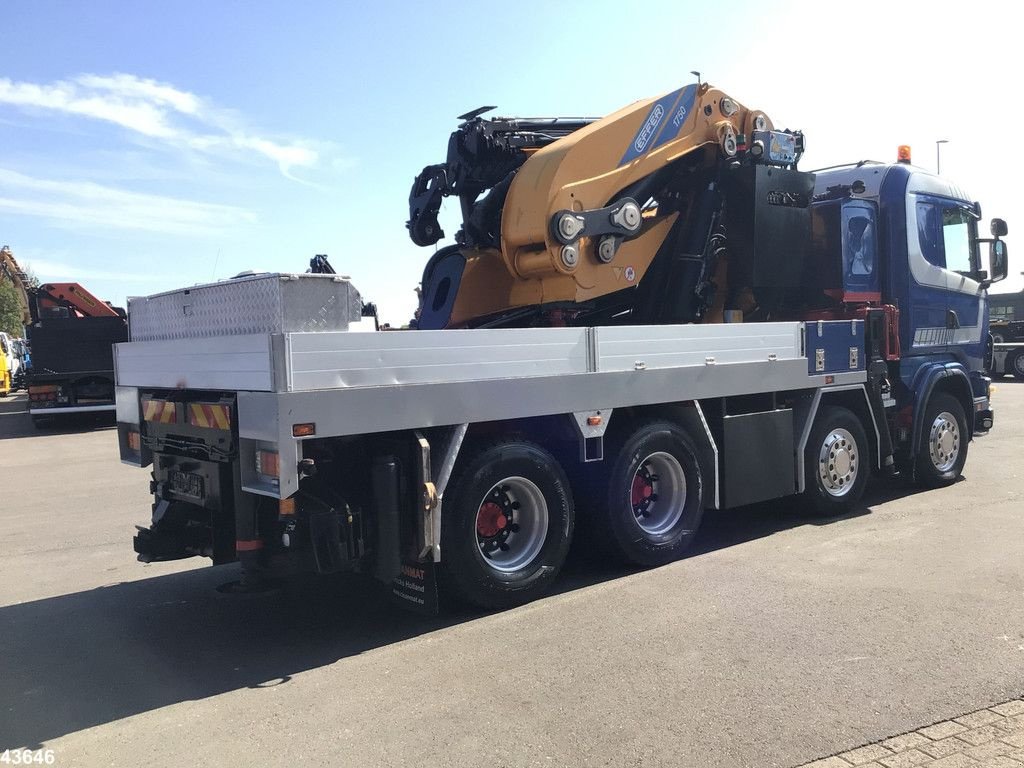 LKW des Typs Scania R 124.470 8x4 Effer 175 Tonmeter laadkraan + Fly-Jib, Gebrauchtmaschine in ANDELST (Bild 8)