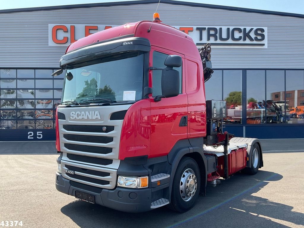 LKW of the type Scania R 400 HMF 18 Tonmeter laadkraan, Gebrauchtmaschine in ANDELST (Picture 2)