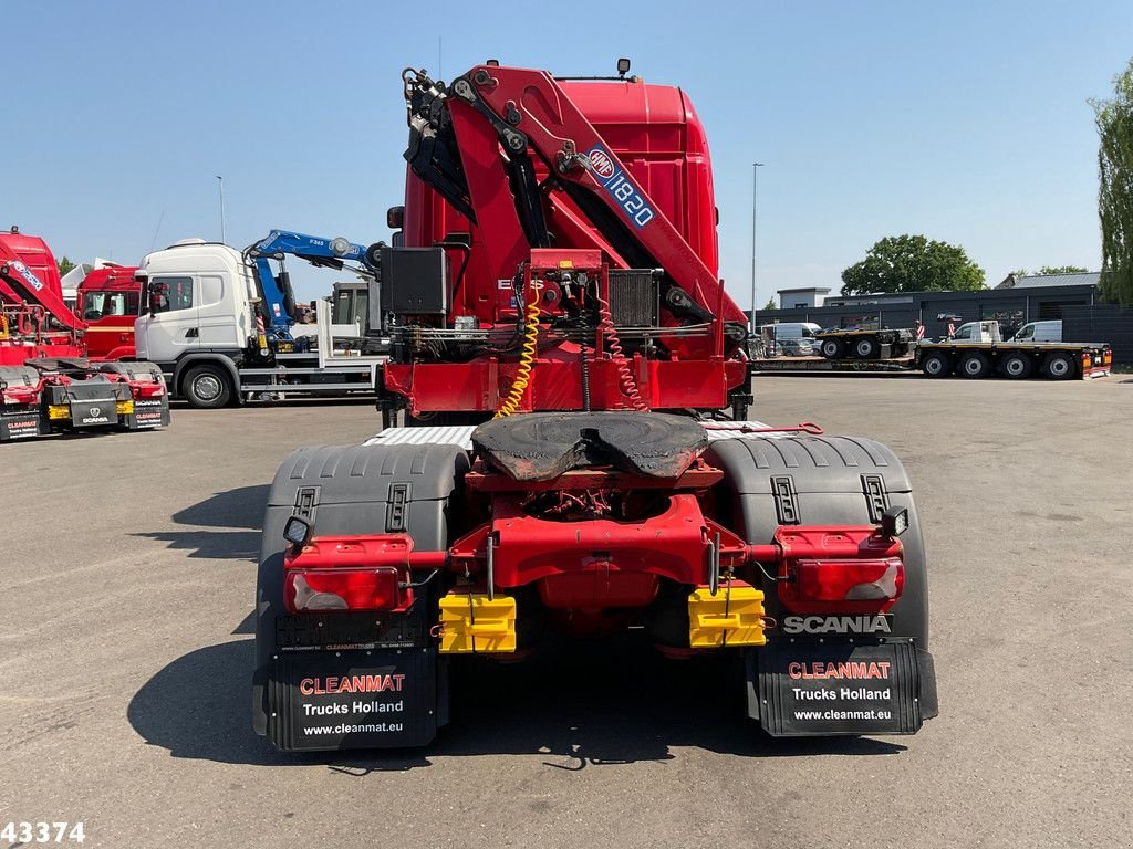 LKW du type Scania R 400 HMF 18 Tonmeter laadkraan, Gebrauchtmaschine en ANDELST (Photo 7)