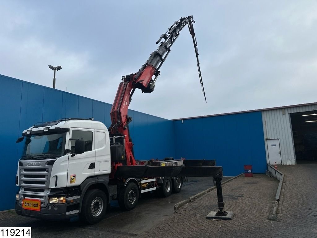 LKW des Typs Scania R 420 8X2, EURO 3, Fassi, JIP, 150.000 KG, Gebrauchtmaschine in Ede (Bild 2)