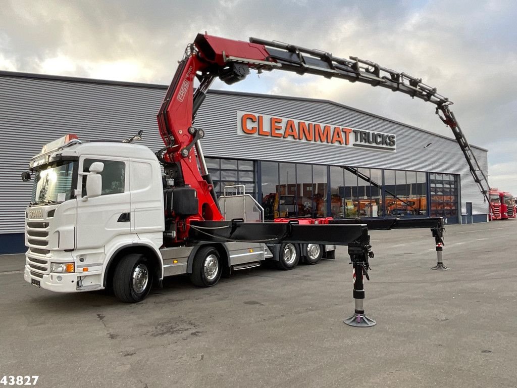 LKW typu Scania R 440 8x2 Fassi 195 Tonmeter laadkraan + Fly-Jib Just 120.905 km, Gebrauchtmaschine v ANDELST (Obrázok 2)