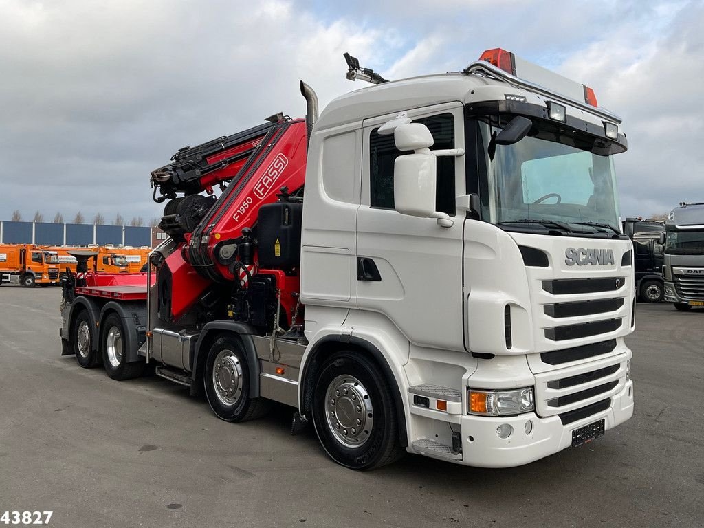 LKW typu Scania R 440 8x2 Fassi 195 Tonmeter laadkraan + Fly-Jib Just 120.905 km, Gebrauchtmaschine v ANDELST (Obrázok 4)